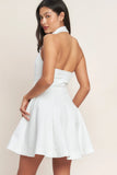 ALWAYS ADORABLE WHITE MINI DRESS
