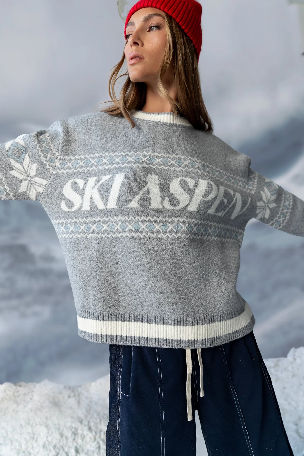 Ski Aspen Knit Sweater FINAL SALE
