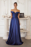 Trista Gown Satin A line Dress