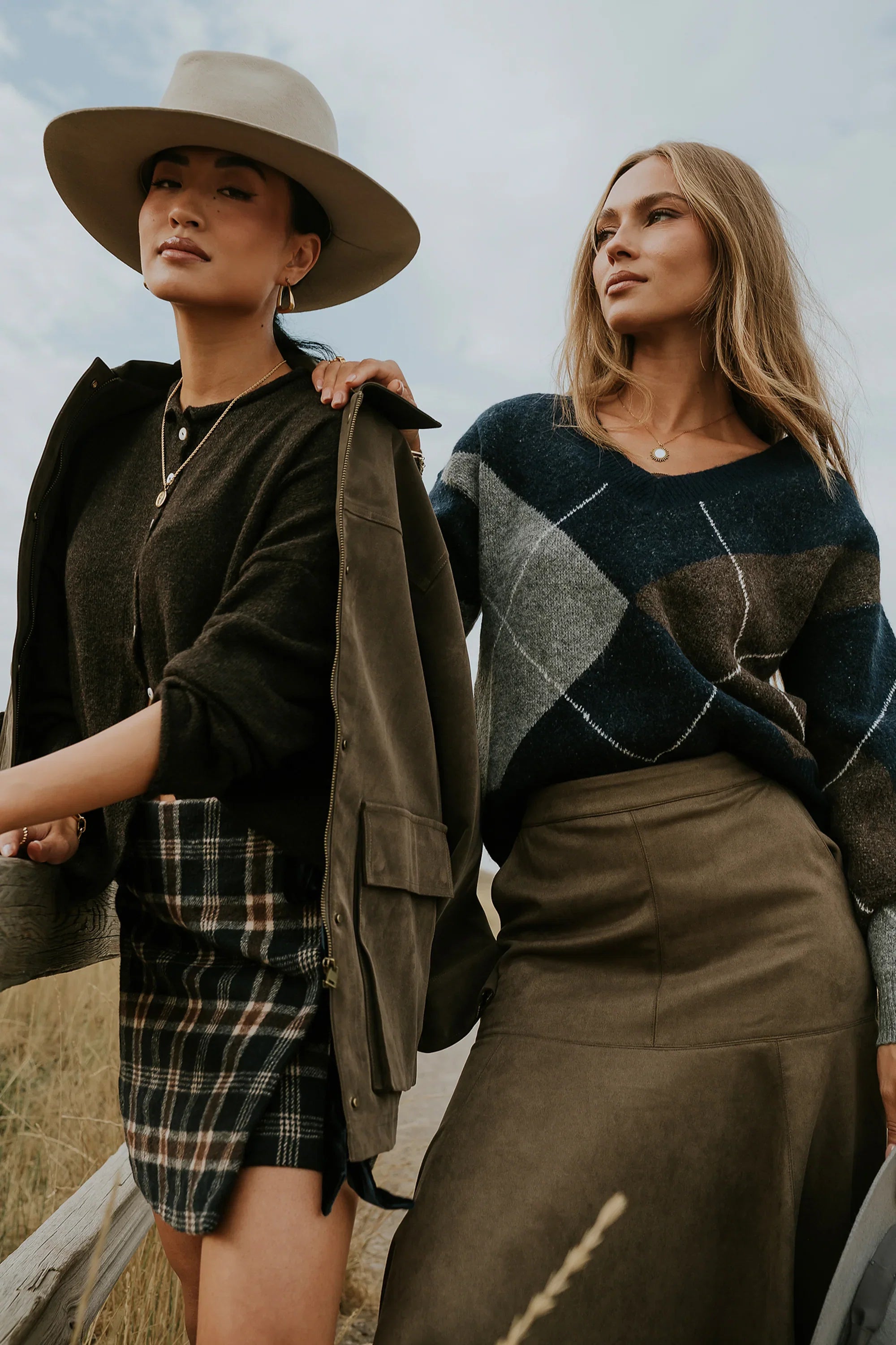 Haven Plaid Mini Skort FINAL SALE