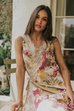 Tess Floral Wrap Dress