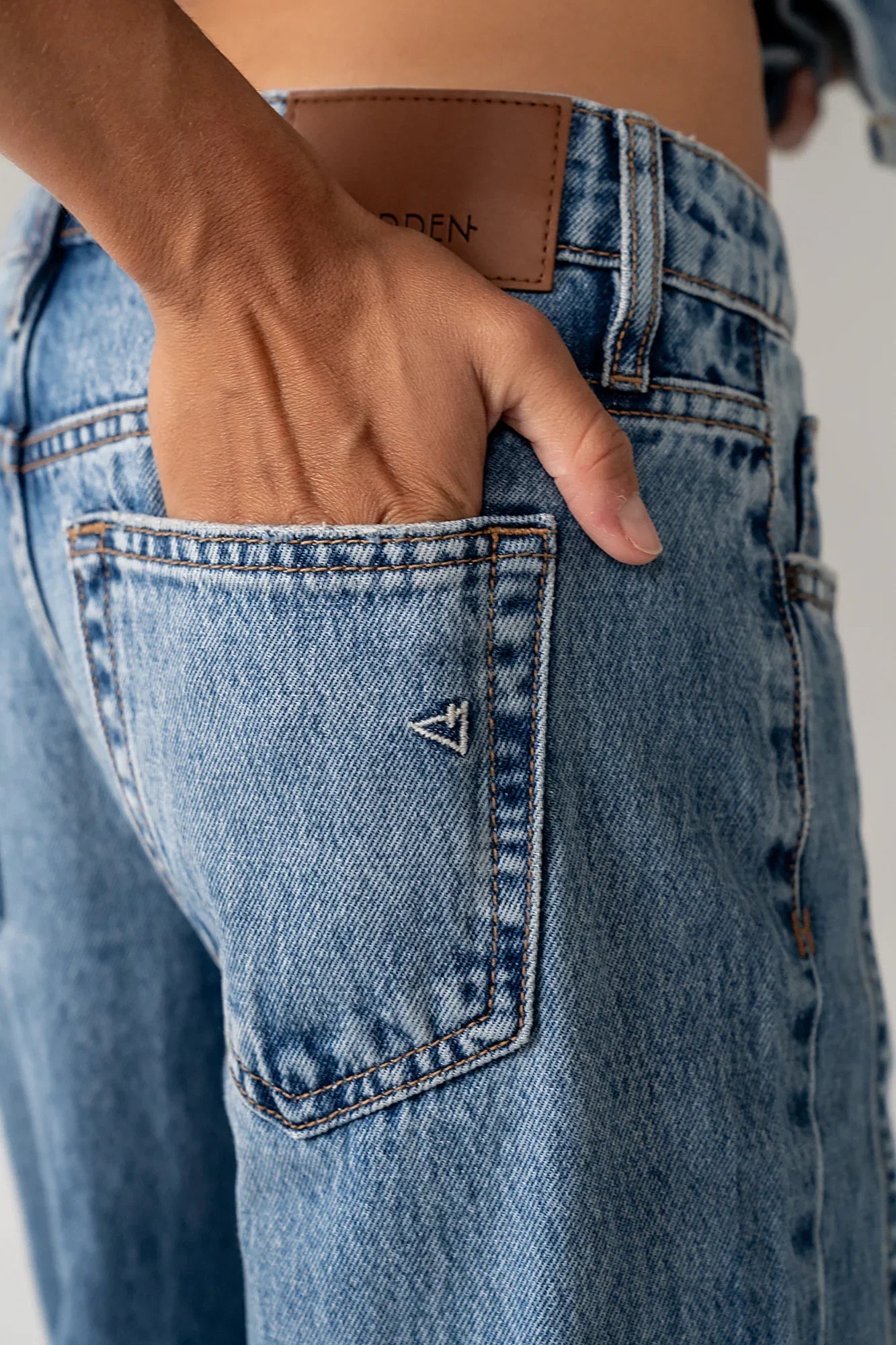 Amina Relaxed Wide Leg Jeans FINAL SALE