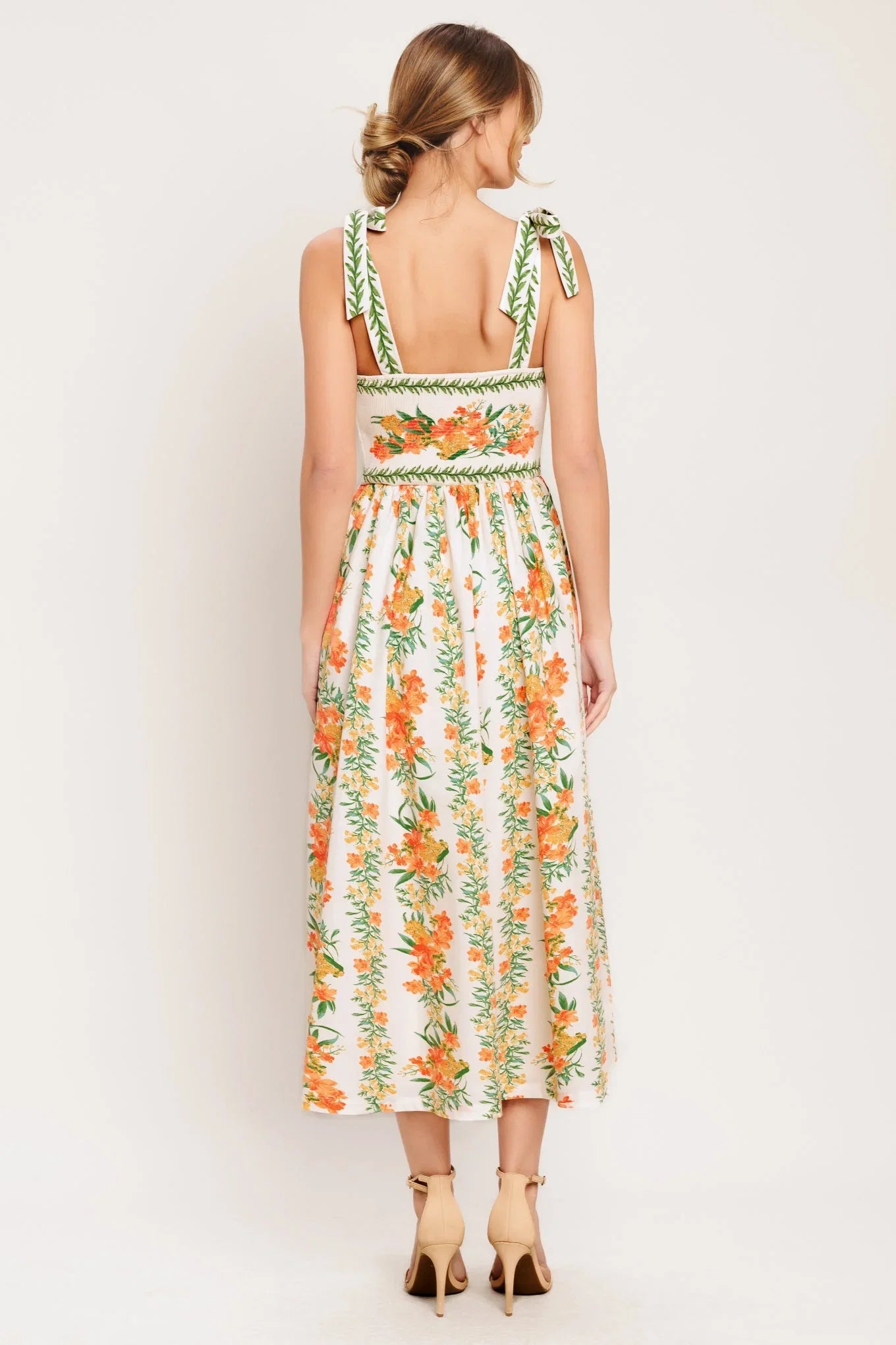 MARIGOLD BREEZE MIDI DRESS
