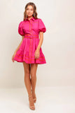 VIVA MINI DRESS FUCHSIA