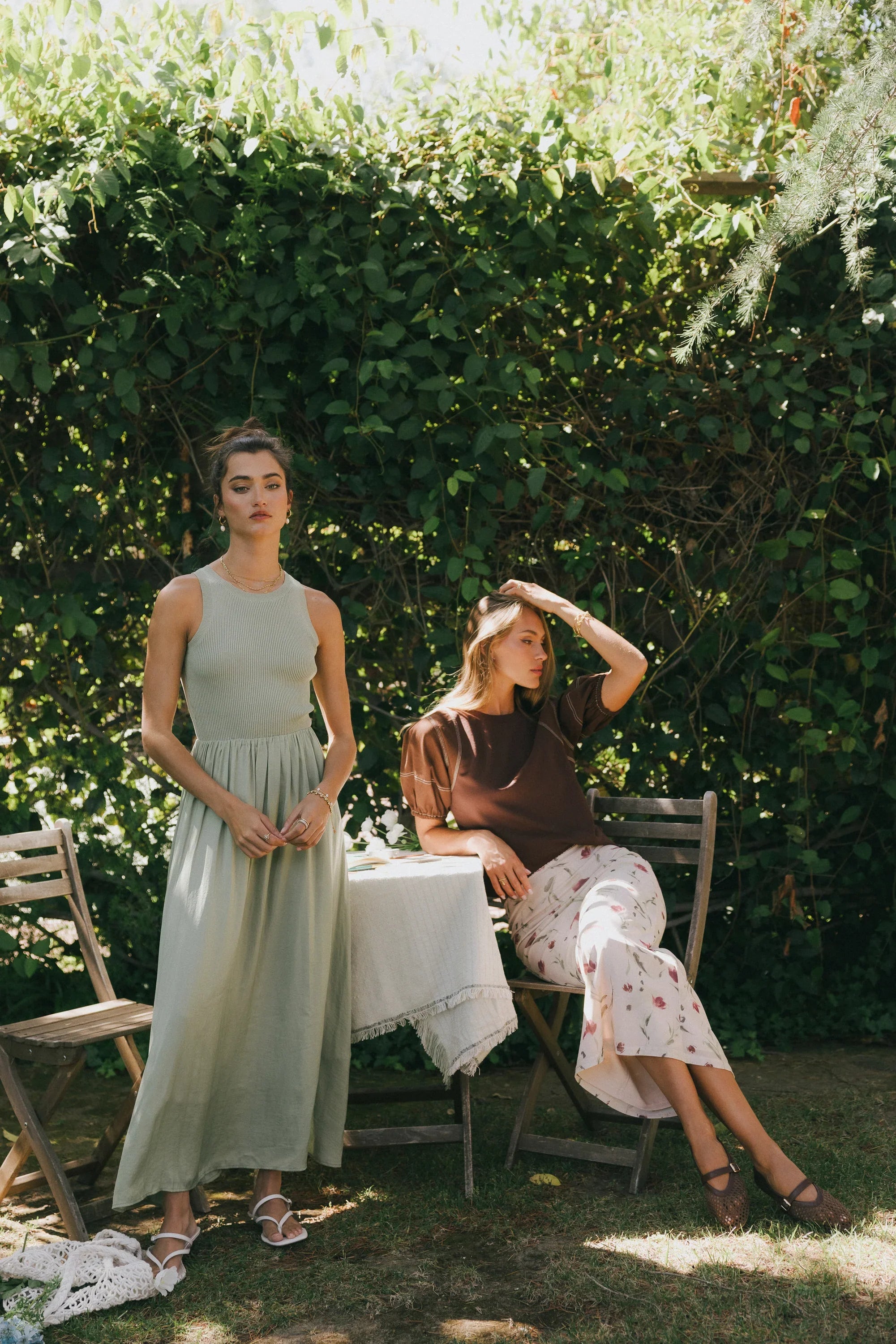 Alison Floral Maxi Skirt