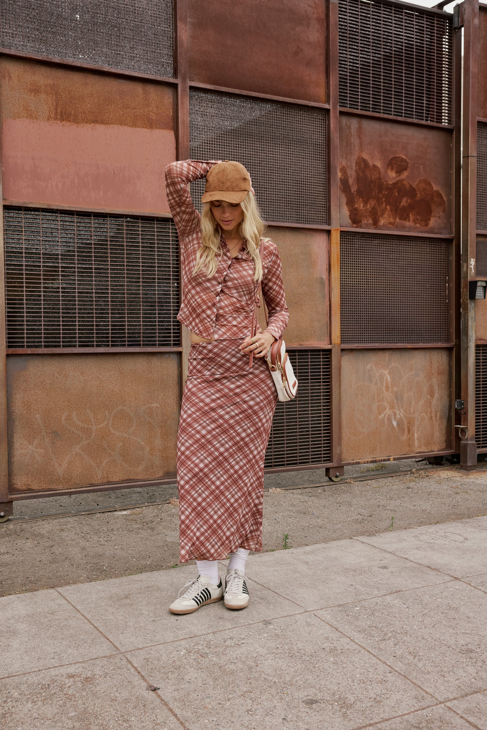 Pinot Plaid Blouse FINAL SALE