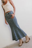 Azzy Denim Mermaid Skirt FINAL SALE