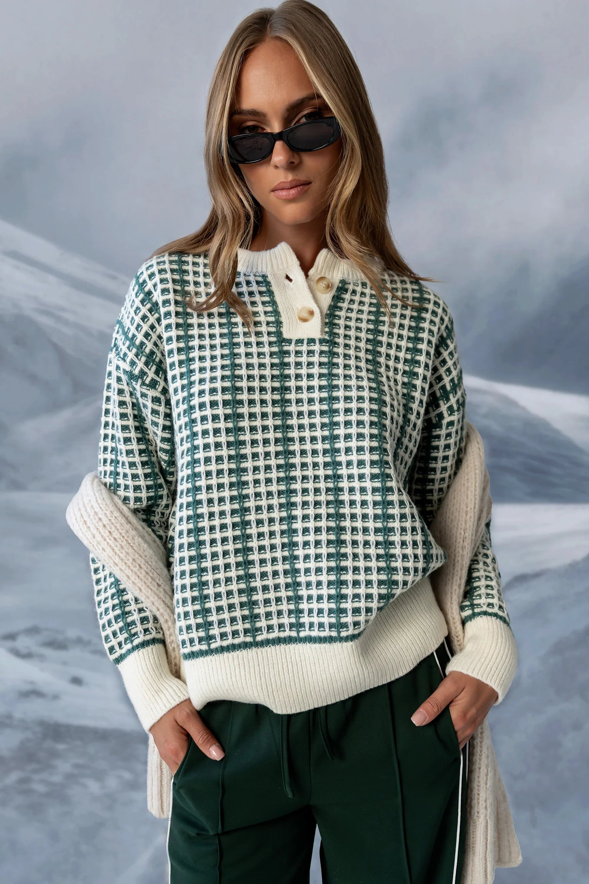 Camile Oversized Knit Sweater FINAL SALE