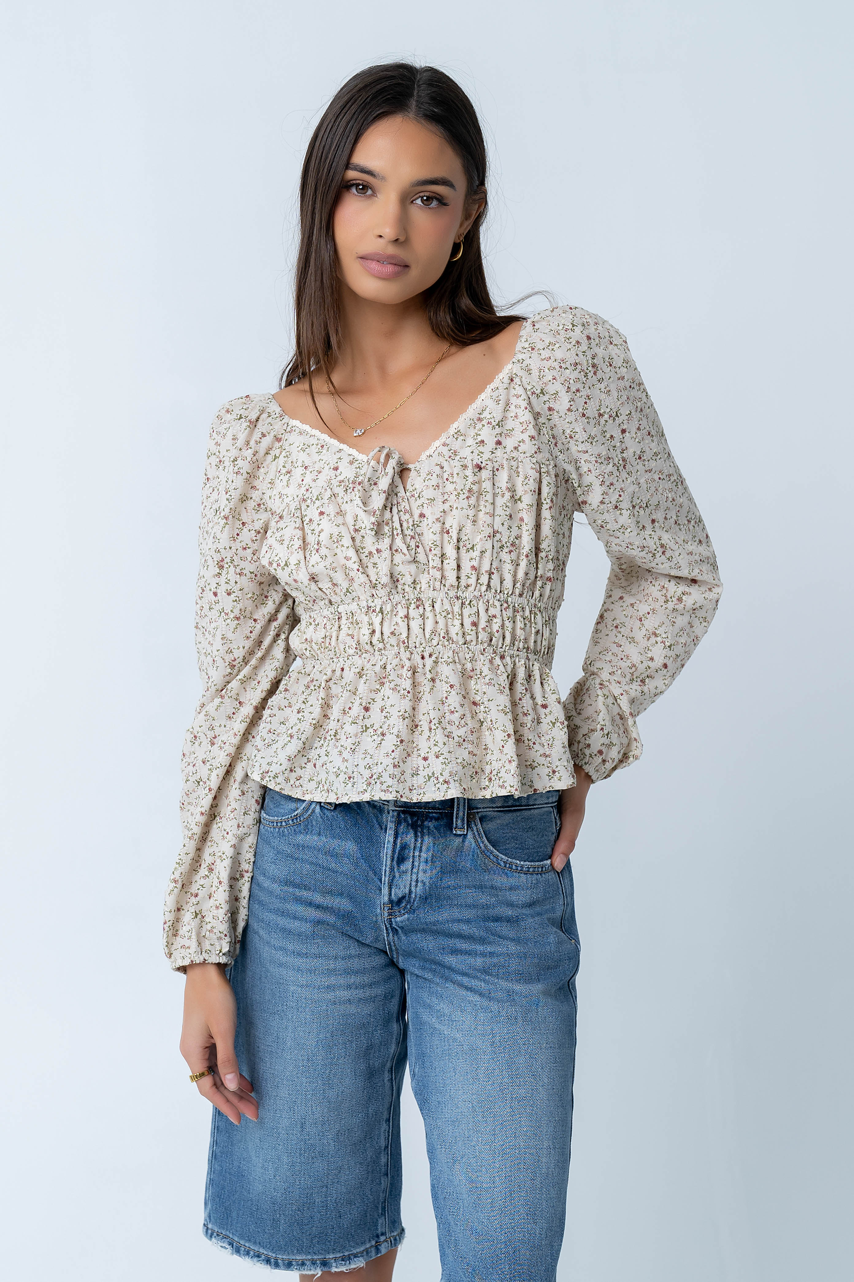 Karrie Floral Blouse