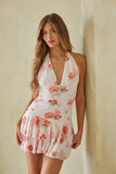 Vida Ruffle Floral Mini Dress