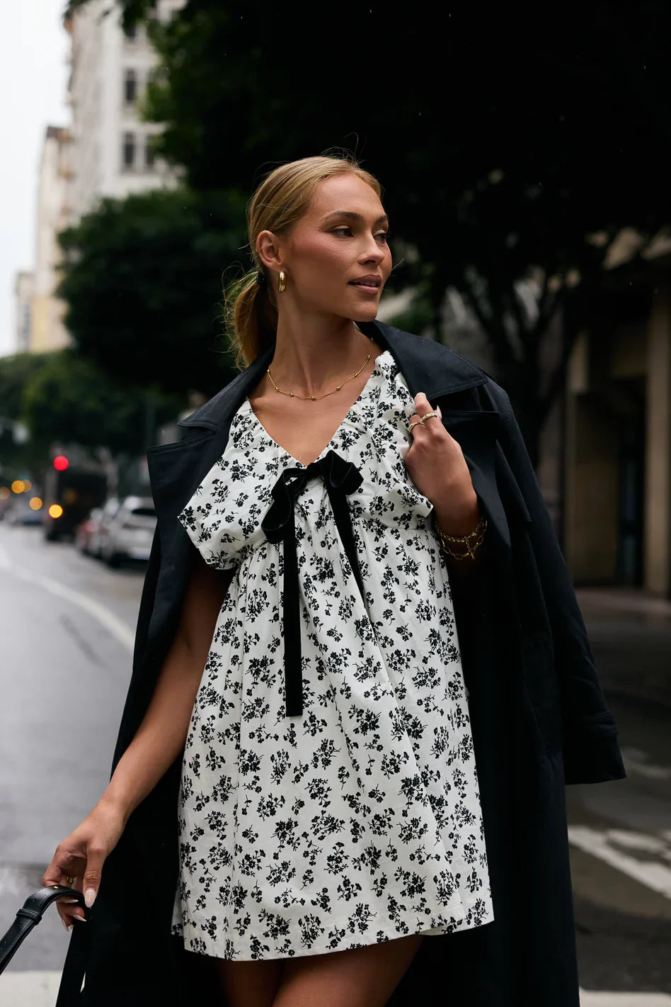Margot Floral Babydoll Dress FINAL SALE