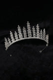 Silver Crystal Tiara For Women