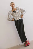 The Velveteen Bow Blouse FINAL SALE