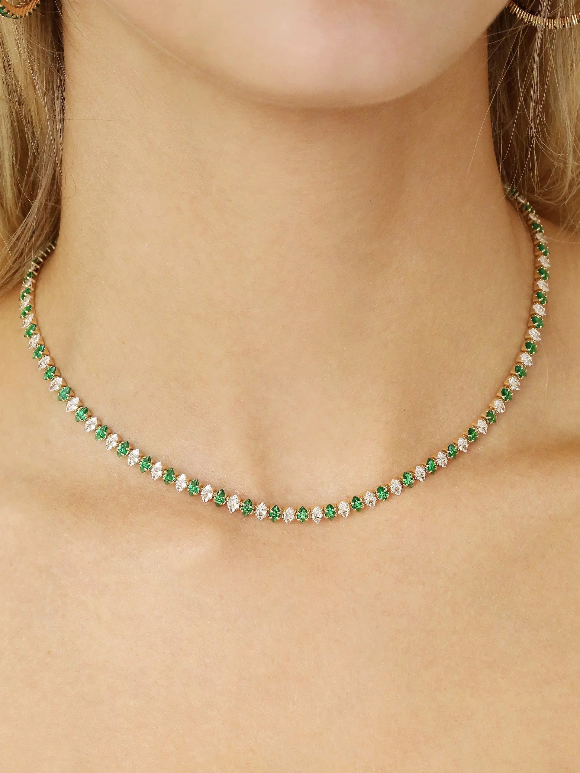 Marquise Crystal Necklace