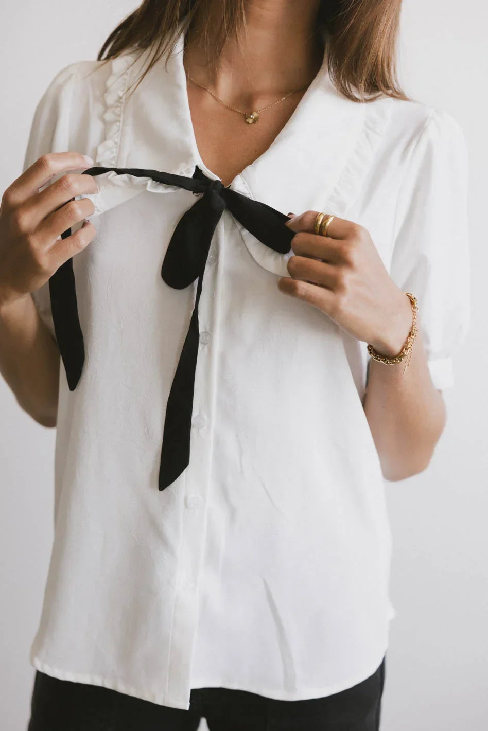 Tommi Collared Blouse FINAL SALE