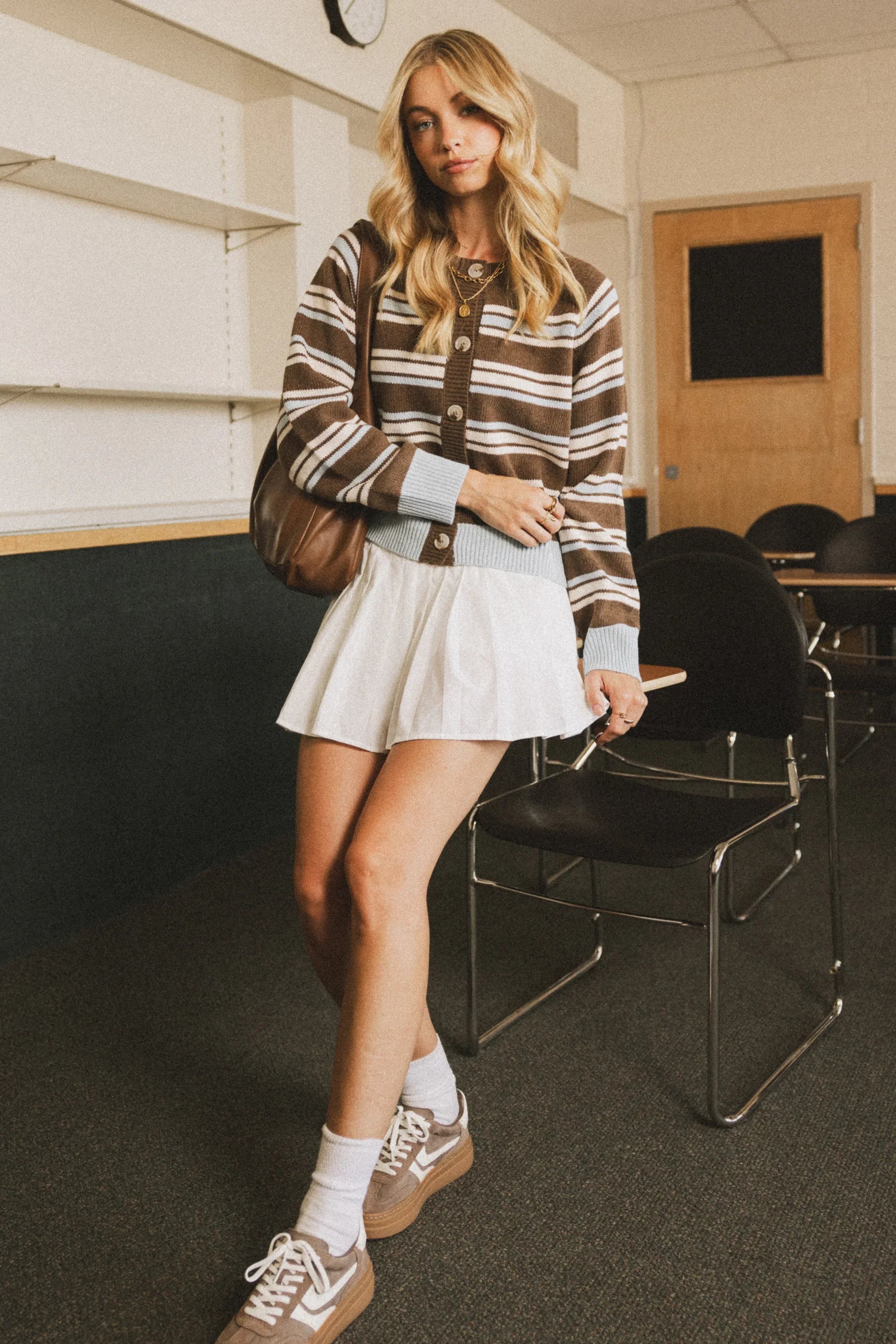 Bennie Striped Cardigan FINAL SALE