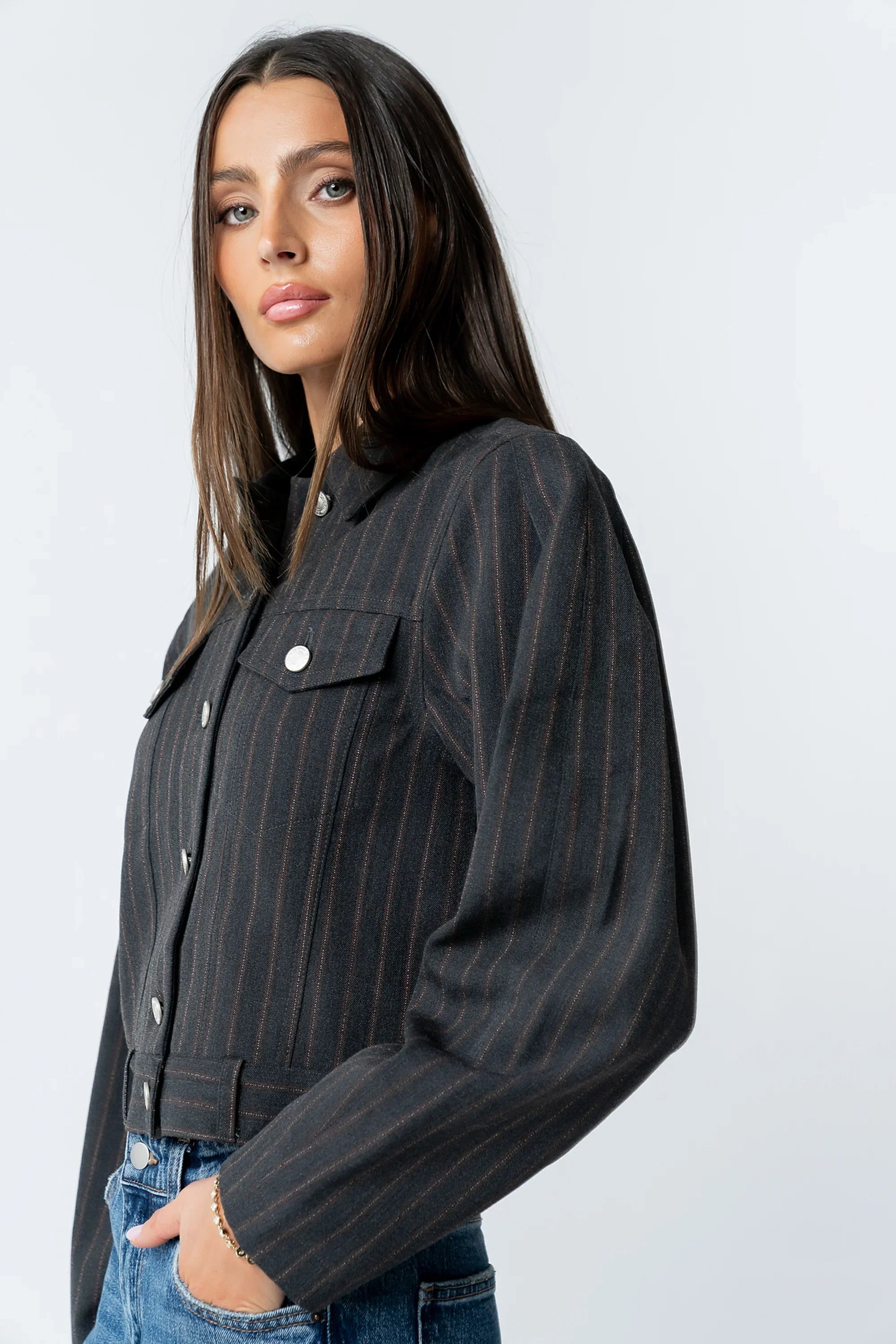 Roxy Cropped Jacket