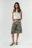 Briggs Leopard Barrel Jorts