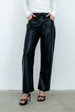 Priya Vegan Leather Wide Leg Pants FINAL SALE