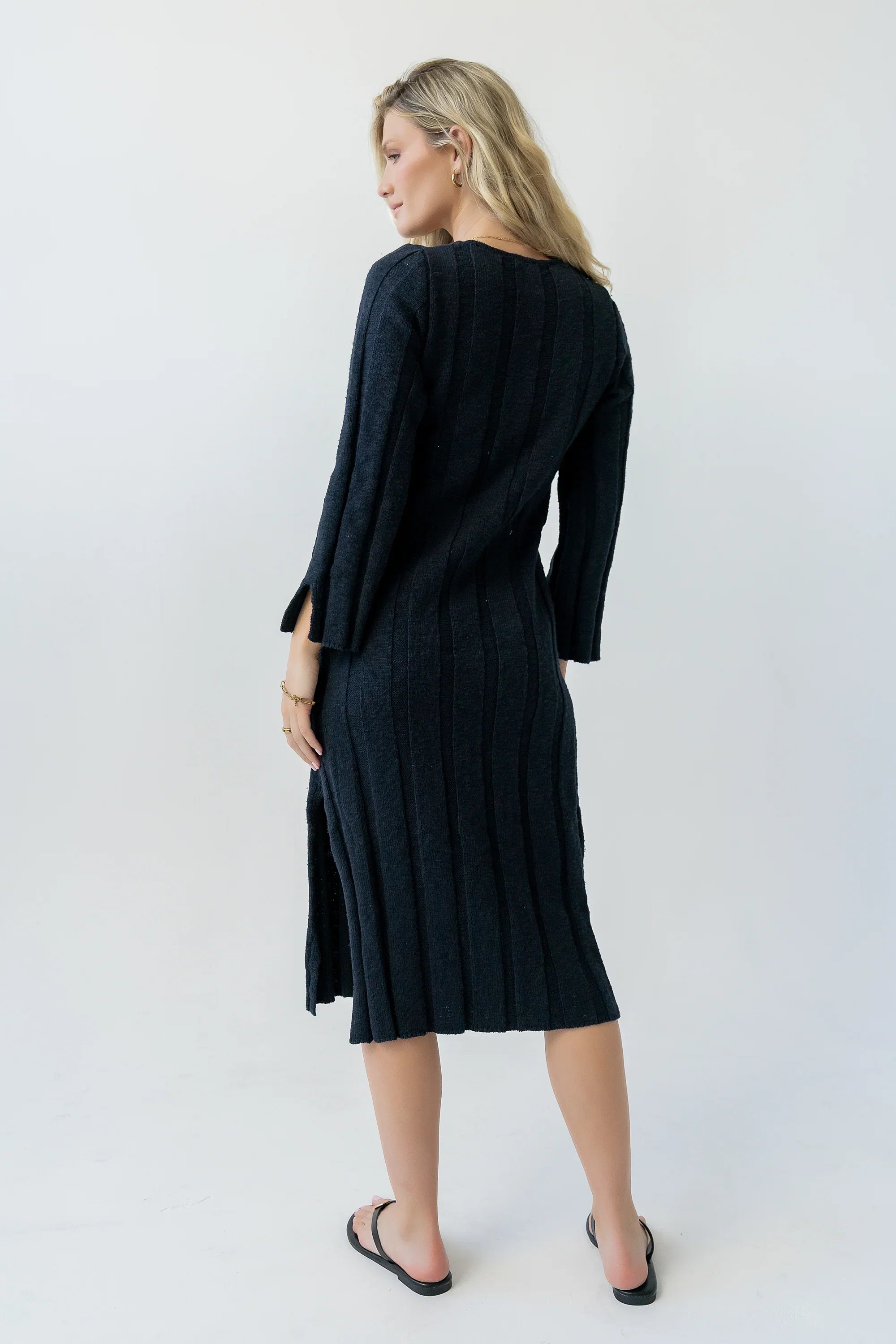 Camile Ribbed Sweater Dress FINAL SALE