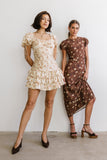Jonah Ruched Mini Dress FINAL SALE