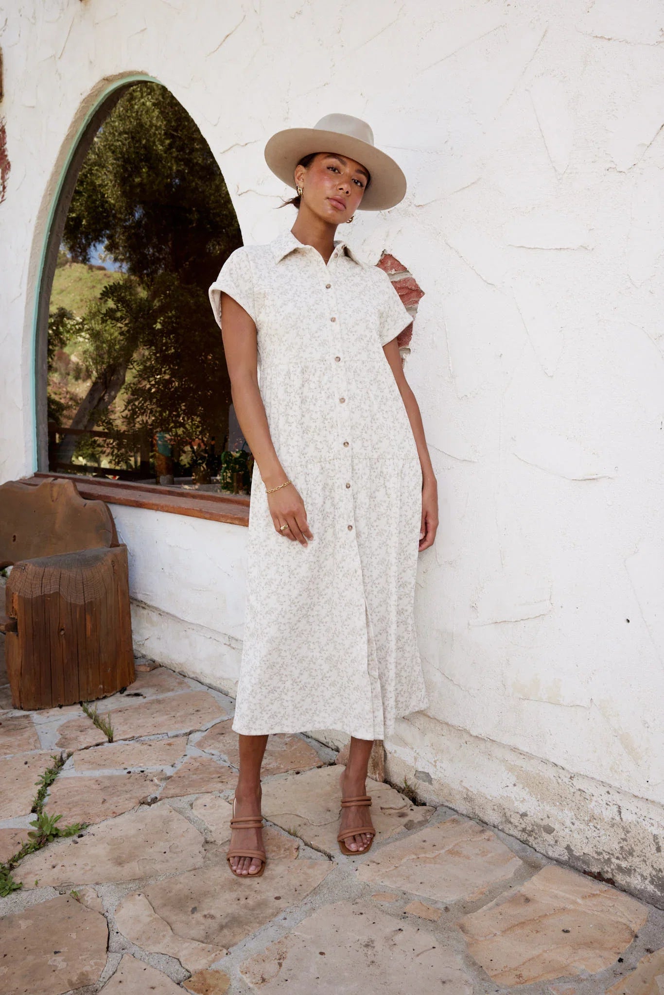 Lane Collared Maxi Dress FINAL SALE