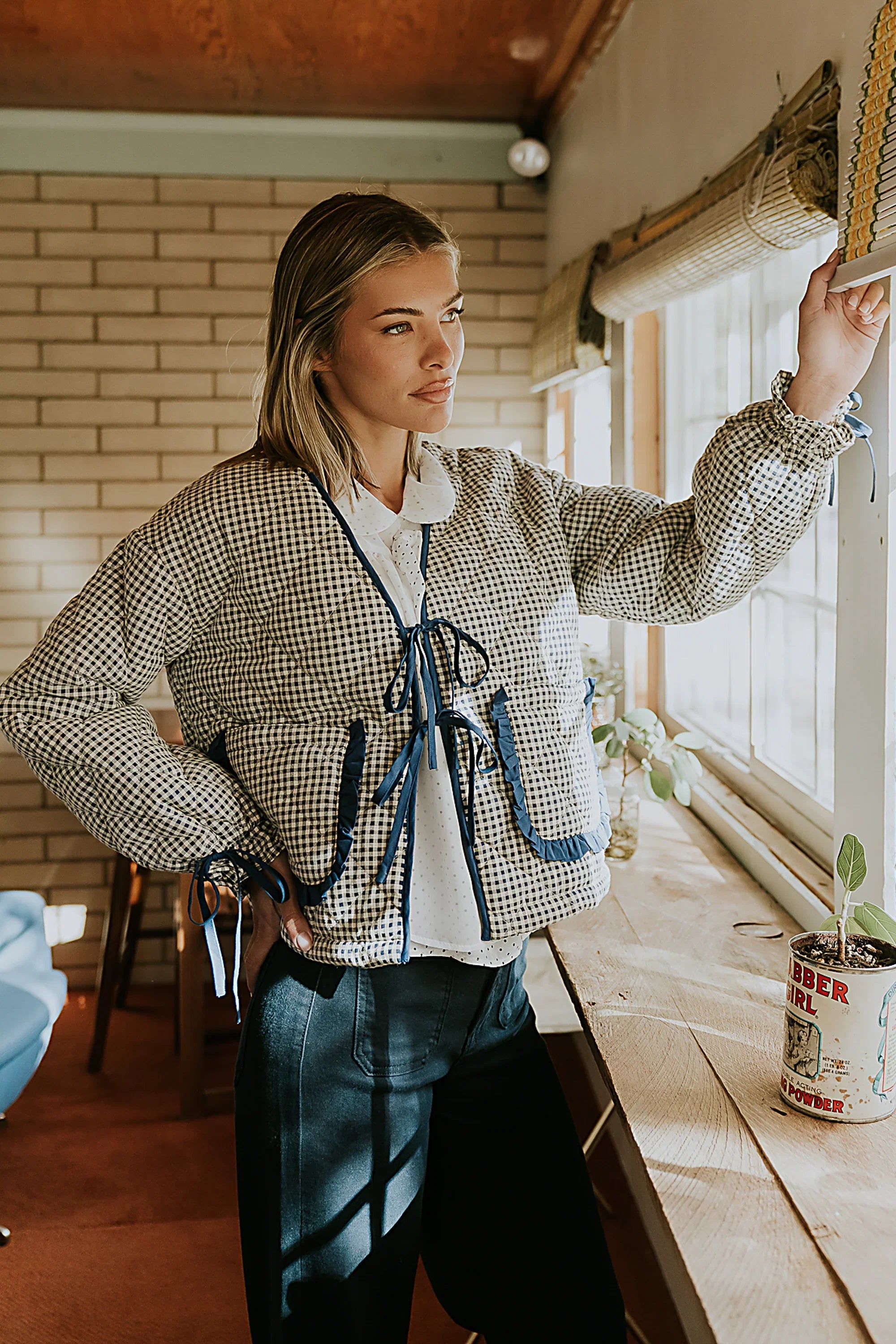 Andy Gingham Jacket FINAL SALE