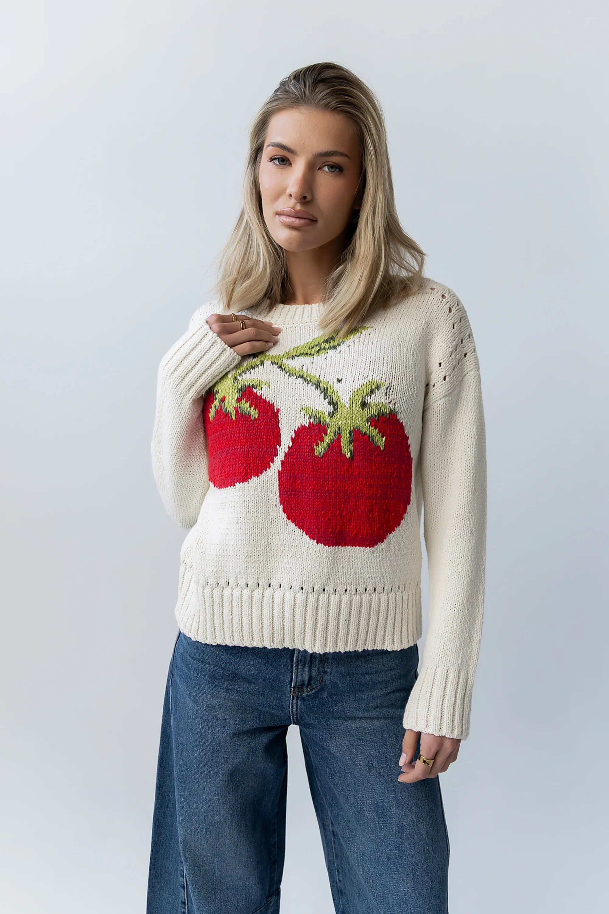 Megan Graphic Sweater