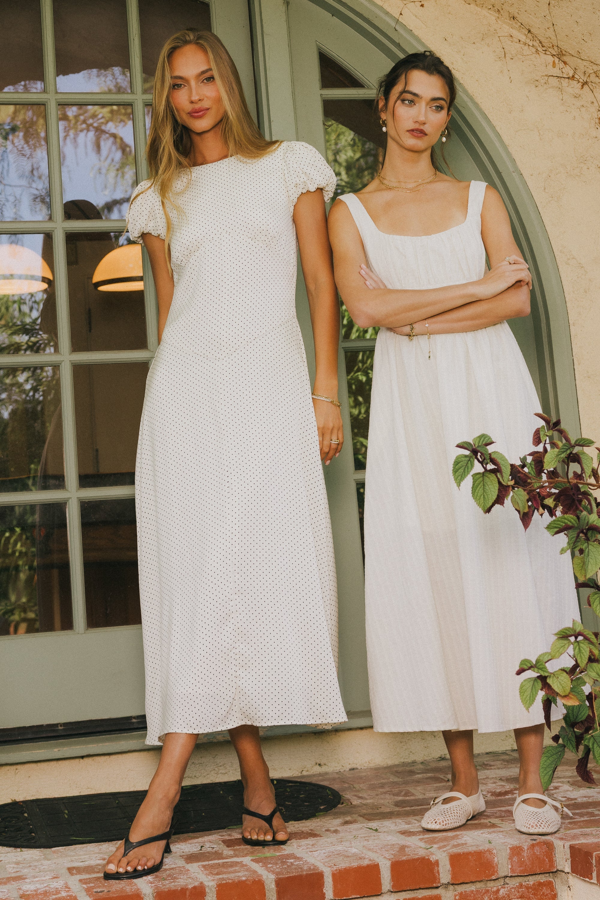 Karla Polka Dot Maxi Dress FINAL SALE