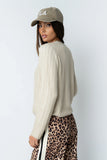 Leo Layered Sweater in Beige