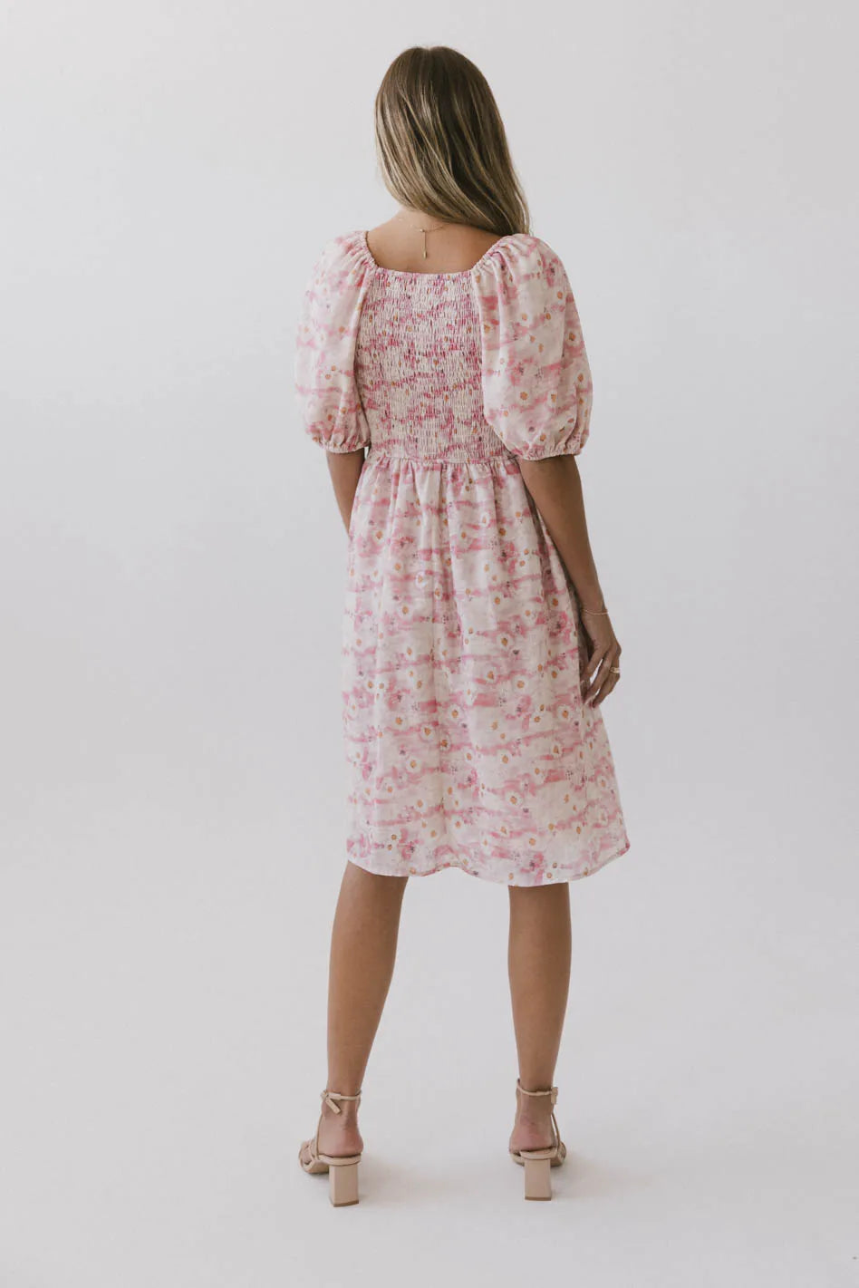 Hannah Floral Midi Dress FINAL SALE