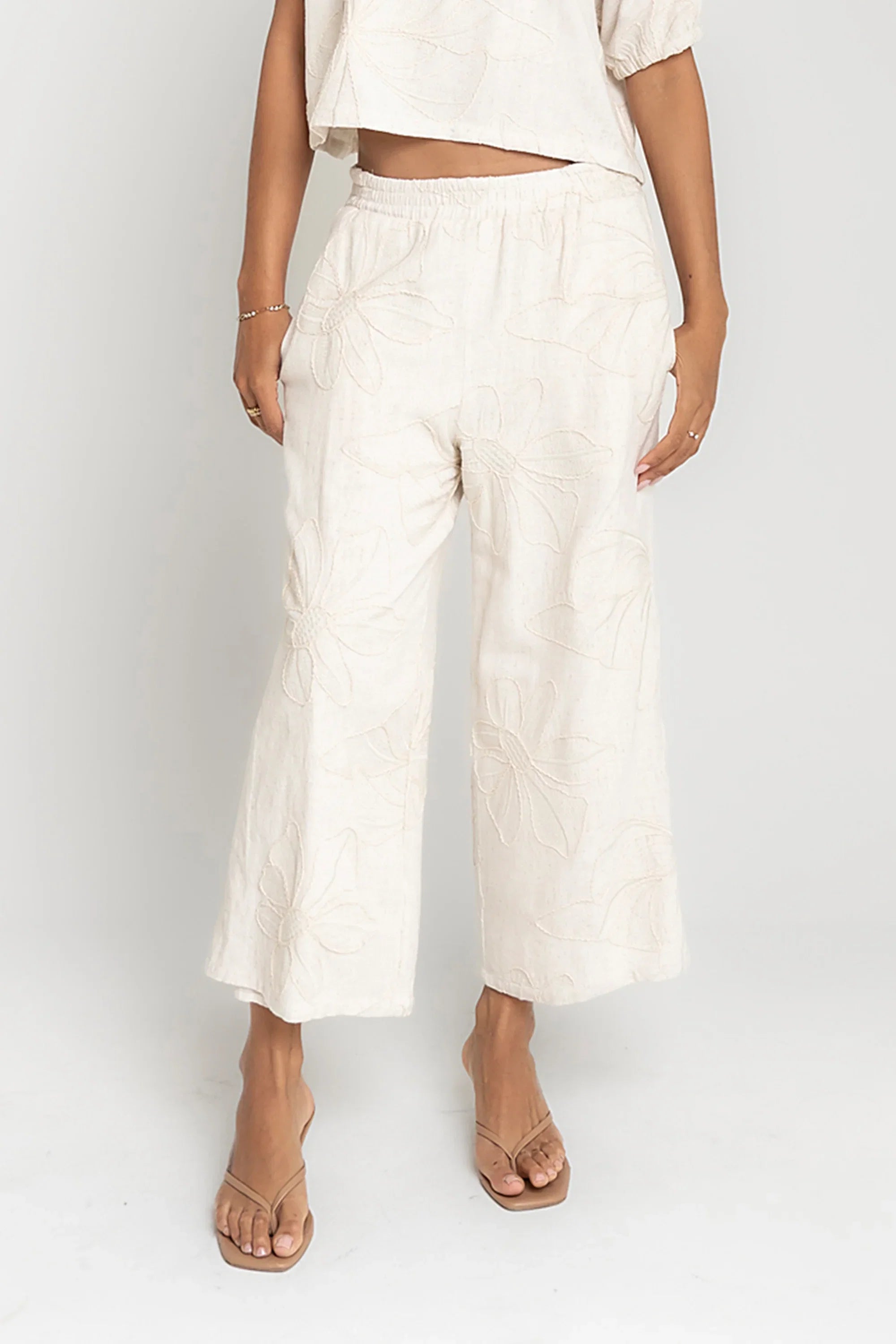Kortney Floral Wide Leg Pants