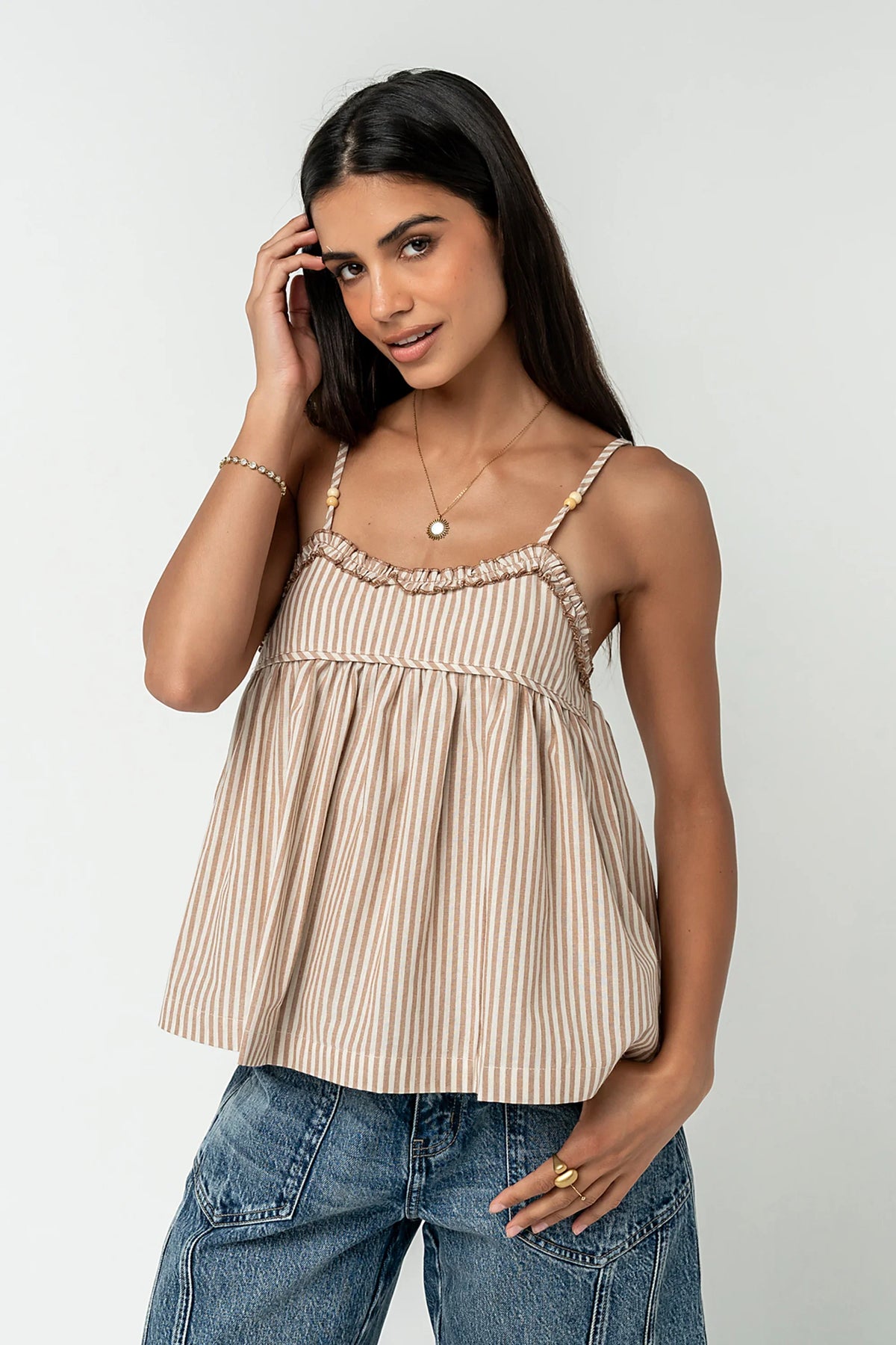 Becky Striped Tank Top