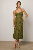 Cyrus Textured Midi Dress FINAL SALE