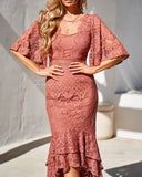 Reyna Dress Mauve
