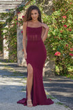 Naomi Corset Gown Mulberry