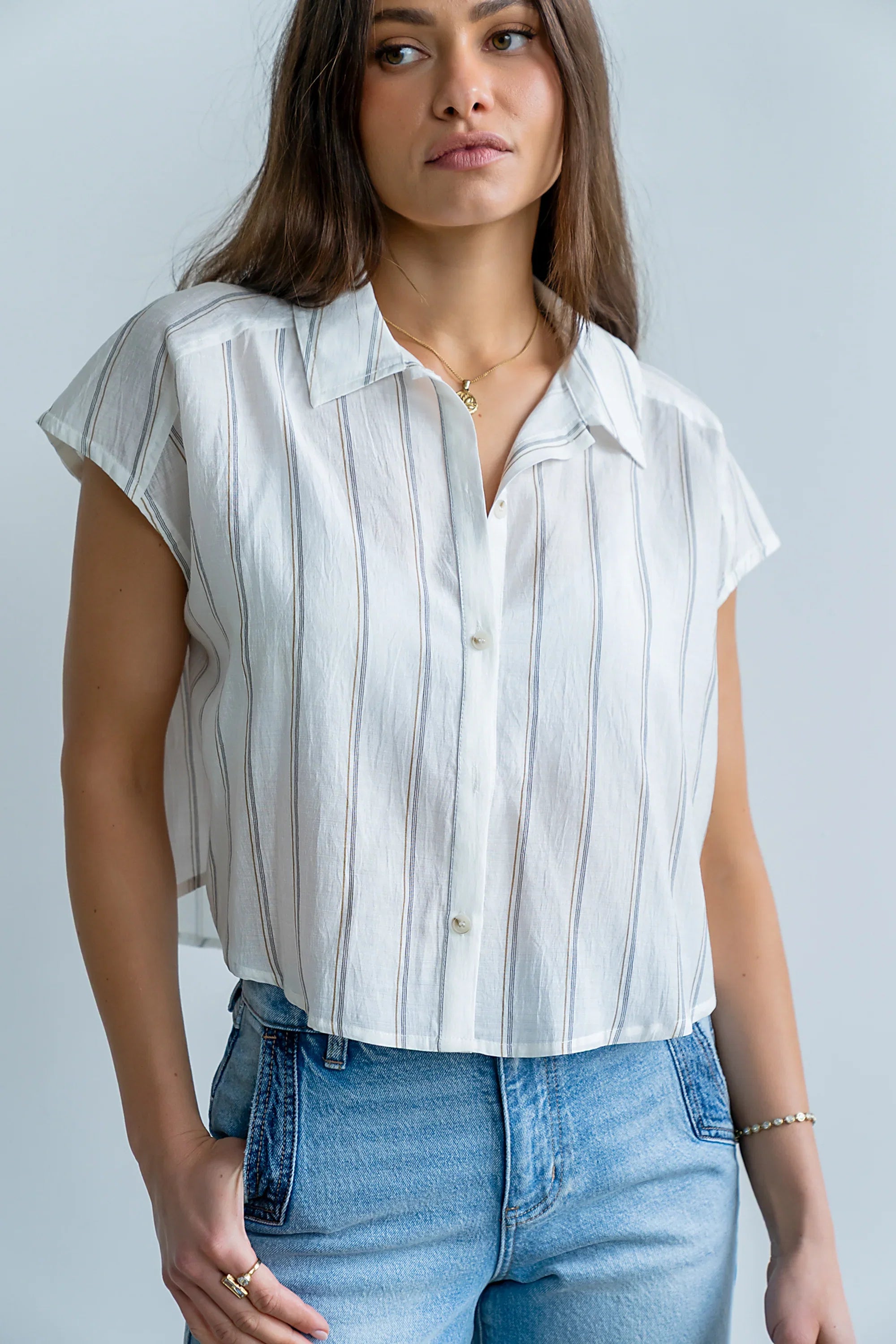 Londy Oversized Button Up