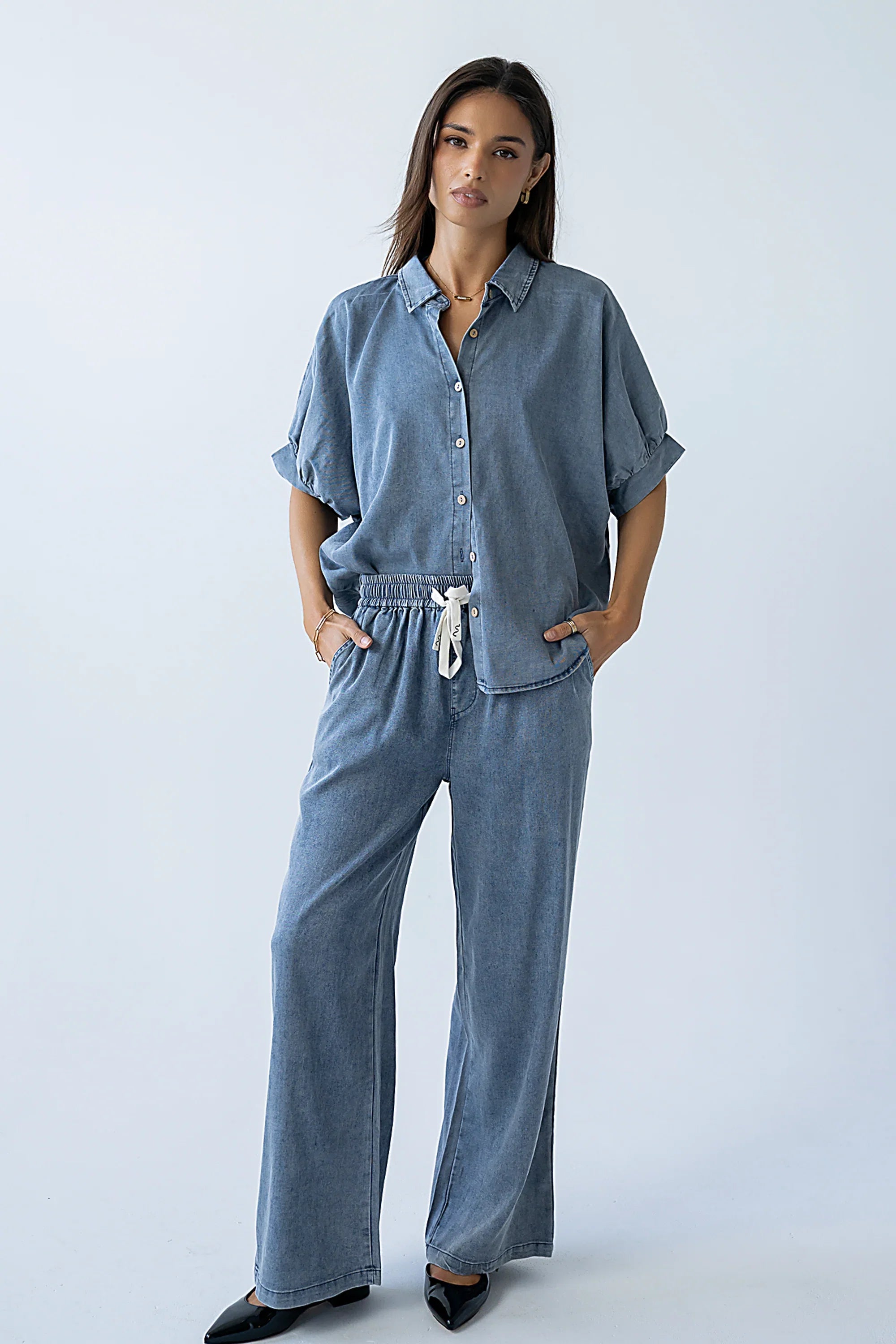 Kessie Button Up