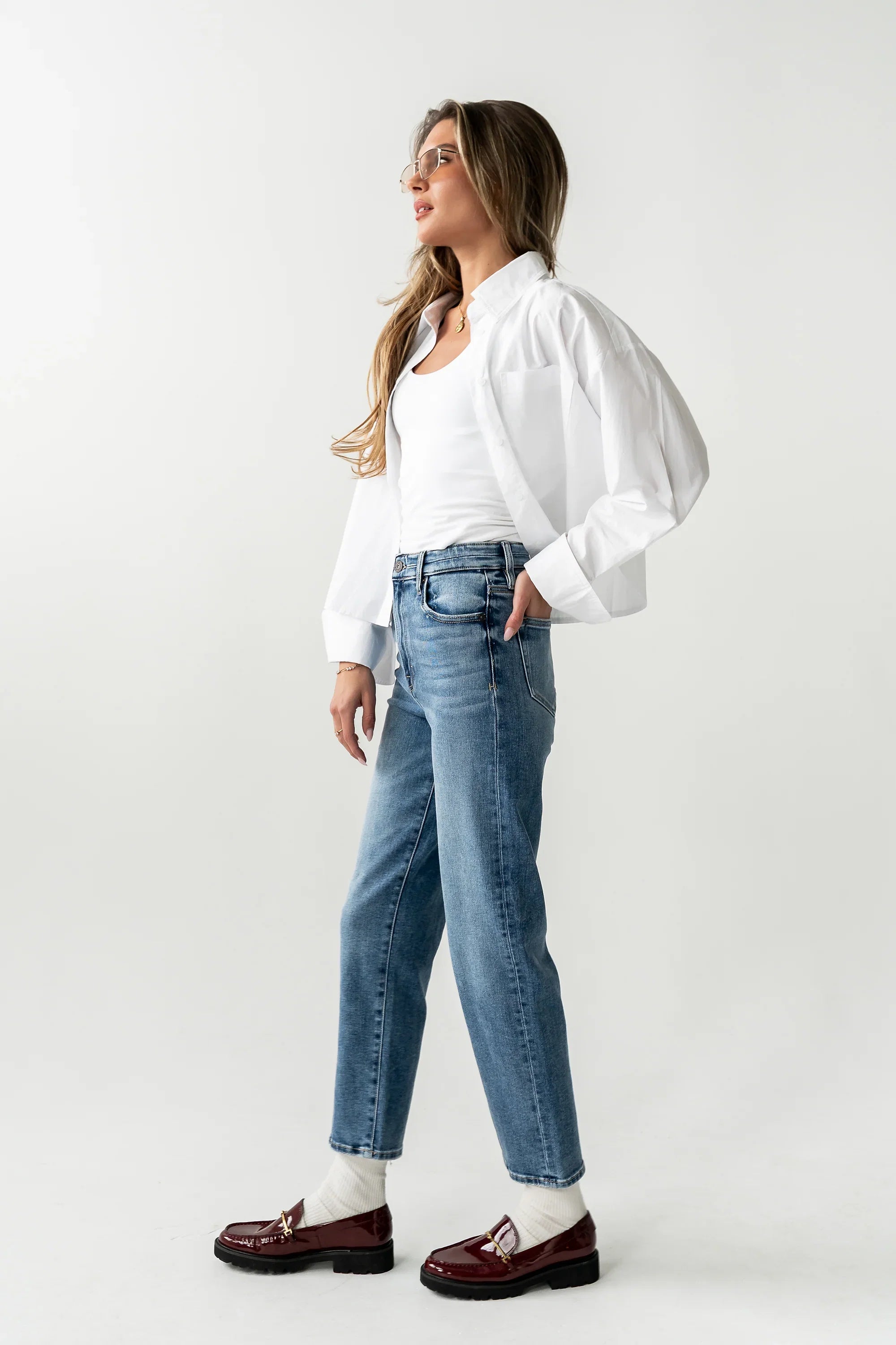 Quiney Relaxed Straight Leg Jeans