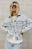 Bronwyn Jacket in Light Wash FINAL SALE