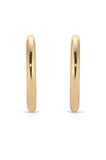 Large Thick Classic Hoops