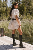Constance Printed Mini Dress FINAL SALE