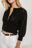 Alexia Sweater in Black FINAL SALE