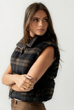Brielle Puffer Vest in Navy FINAL SALE