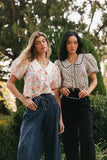 Tikoa Collared Floral Top