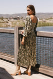 Necali Velvet Midi Dress FINAL SALE