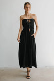 Kyra Crocheted Halter Dress FINAL SALE