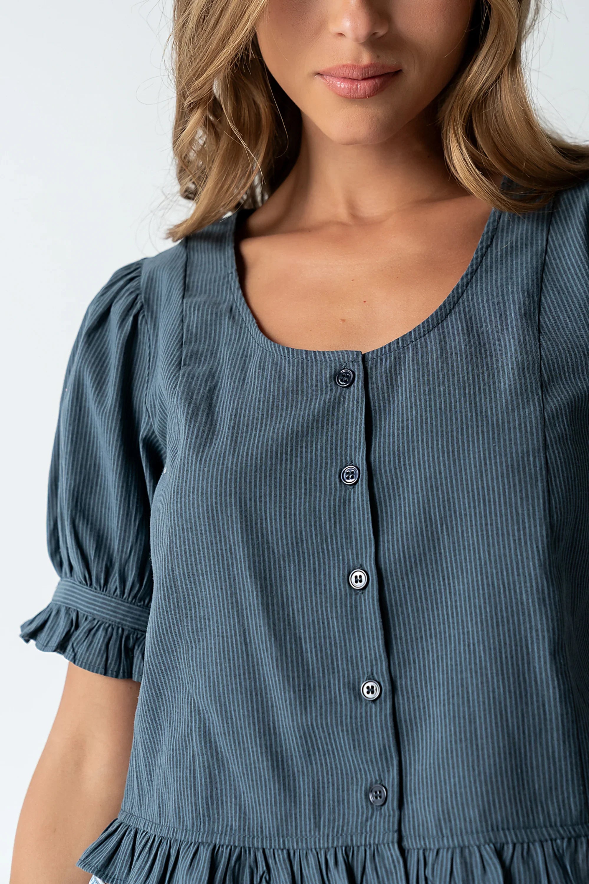Josephine Striped Blouse FINAL SALE