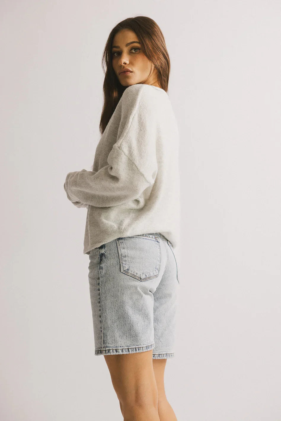 Maci Cardigan in Grey FINAL SALE