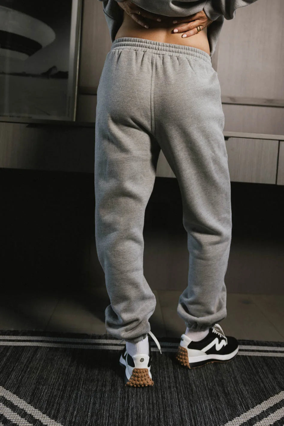 Out of Office Sweatpants in Heather Grey FINAL SALE